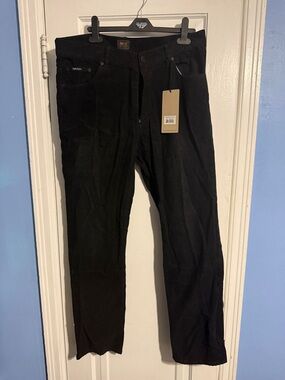 Troy Lee Designs Courier CordsBlack Corduroy Pants NWT Sz 36
